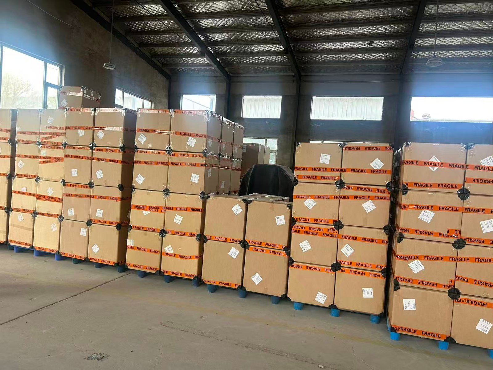 Structural pre-assembly inspection and export packing